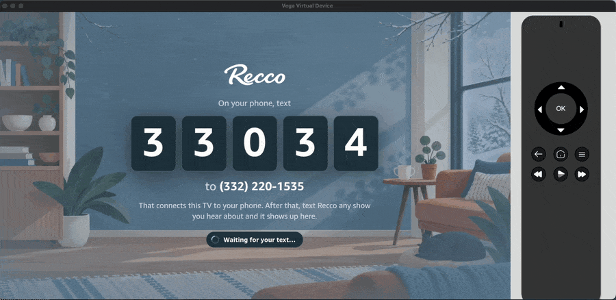 Demo of Recco on Fire TV